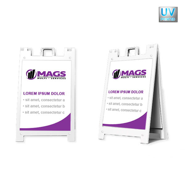 A-Frame Banner Displays